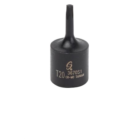 Sunex 3/8 In. Drive T20 Internal Star Impac 3670S1